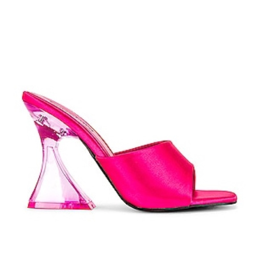 Superdown brandy heel / hot pink. Worn once.